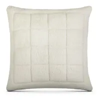 BestLivings Kissenhülle Lammflor 80 x 80 cm Creme Inklusive