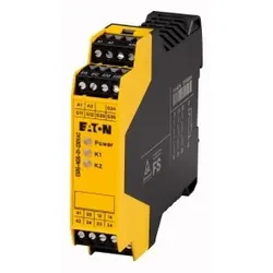 Eaton 153152 Sicherheitsrelais zur NOT-HALT-/Schutztür-Überwachung, 230VAC, 3 Freigabepfade ESR5-NOS-31-230VAC
