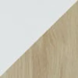 [en.casa] Wickelkommode Beldinupp mit Wickelaufsatz 93x110x55 cm Eicheoptik/Weiß [en.casa]
