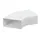 airRoxy Flachkanalbogen 15-45° kürzbar Bogen 110x55mm Lüftungskanal 7730