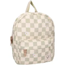 KidzRoom Kindergartentasche, Nostalgie-Rucksack – Karomuster