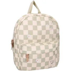 KidzRoom Kindergartentasche, Nostalgie-Rucksack – Karomuster