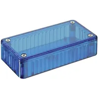 Hammond Electronics 1591 CTBU Universal-Gehäuse Polycarbonat Blau 1St.