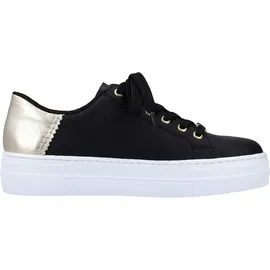 Rieker N4931-00 Schwarz/Gold Damen 38
