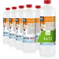 Höfer Chemie Brennspiritus 6 x 1 l