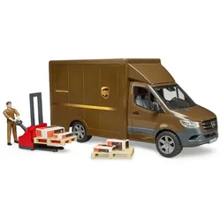 BRUDER MB Sprinter UPS mit Fahrer und Zubehör
