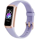 Smartwatch, Smartwatch für Damen und Herren, 1,1 Zoll TIANPENG Fitness-Tracker-Uhr, IP67 wasserdichter Herzfrequenzmesser, Schrittzähler, Aktivit... - Lila