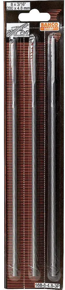Kettensägenfeile Bahco rund 3-teilig Typ 168-3P 6/150-3,2