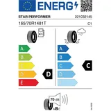 Star Performer COMET 165/70R14 81T BSW