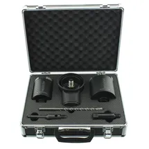 Btec Diamant Dosensenker / Ø 82 mm mit Absaugung im Set