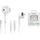 OPPO Kopfhörer 3,5 mm weiß