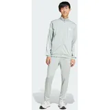 Adidas Sportswear Basic 3-Streifen Tricot Trainingsanzug Wonder Silver 2XL
