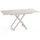 WFL GROUP Axen Beige Holz 120-160 x 80 x 38-75 cm