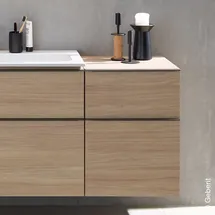 Geberit iCon Seitenschrank 2 Schubladen, 45x60x47,6 cm, 502315,