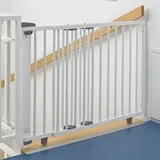 Geuther Schwenk-Treppenschutzgitter Plus 67-107 cm weiß