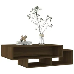 vidaXL Couchtisch Braun Eichen-Optik 105x55x32 cm Holzwerkstoff