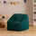 I.C.O.N. Icon Sitzsack Kinder, Blaugrün, Flauschiger Cord Stoff, Sitzsack Cord mit Füllung, Bequemer Kinder Sessel, Kuschelsessel, Lese Sessel, Schlafzimmer, Kinderzimmer, Spielzimmer