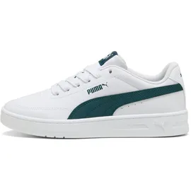Puma Court Classic Clean Kinder Weiß/Grün 37