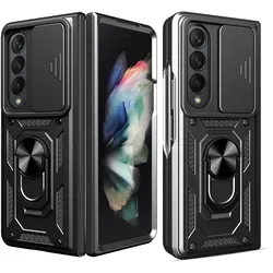 Hülle Handy Schutz für Samsung Galaxy Z Fold4 5G Case Cover Bumper Etuis Halter