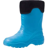 Ladeheid Kinder federleicht Eva Thermo Gummistiefel gefüttert LA-861, Blau-Celeste