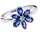Pandora Funkelndes Herbarium Blau, 50/15,9