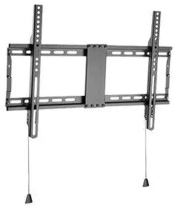 WM-80F-01 - mounting kit - fixed - for flat panel - 70kg - fine texture black - Max 70 kg - recommended for 80