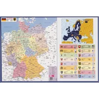 Veloflex Schreibtischunterlage Deutschlandkarte Kunststoff 60,0 x 40,0 cm, 1 St.