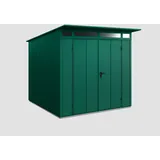 EcoStar Gerätehaus Elegant-P Typ 2 2,48 x 2,83 x 2,32 m moosgrün Doppeltür