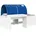Artisian Eiche 4 pcs Blau