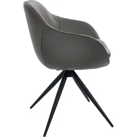 K+W Komfort & Wohnen ZOOM Leder Silber