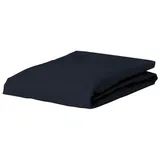 Essenza Spannbettlaken Satin 90 x 200 cm blau