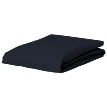 Essenza Spannbettlaken Satin 90 x 200 cm blau