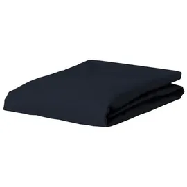Essenza Spannbettlaken Satin 90 x 200 cm blau