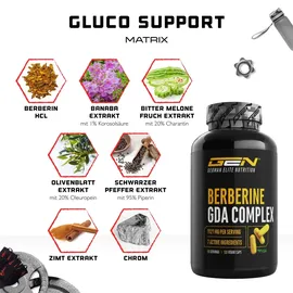 GEN GERMAN ELITE NUTRITION Berberin Komplex Kapseln 120 St.
