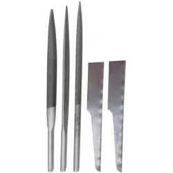 Aircraft Feilenset  FS5, 4mm-Schaft, 4-teilig