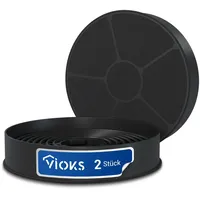 Vioks Aktivkohlefilter Set 2x Alternativ Respekta MIZ0058 Filter für