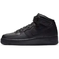 Nike Herren Air Force 1 Mid '07 Sneaker, Schwarz, 49.5 EU