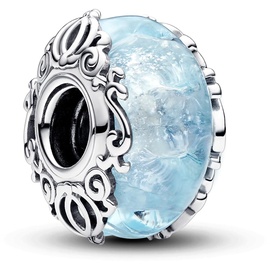 Pandora Disney Cinderella Murano-Glas-Charm aus Sterling-Silber, kompatibel Moments Armbändern, 793073C00