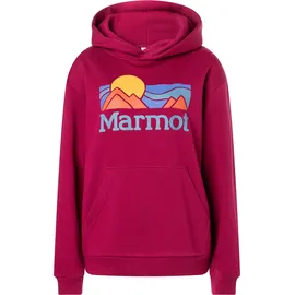 Marmot Coastal Hoodie Red Mulberry M