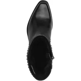 TAMARIS Damen Absatzstiefelette bequem; BLACK, EU 39