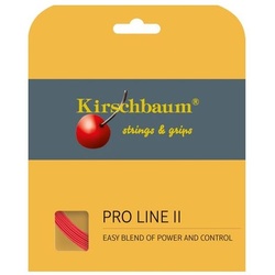 1,20 mm - Tennissaite - Kirschbaum - PRO LINE II - 12 m - rot