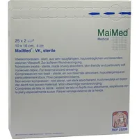 Maimed Vlieskompressen 10 x 10 cm 50 Stück
