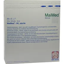 Maimed Vlieskompressen 10 x 10 cm 50 Stück