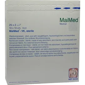 Maimed Vlieskompressen 10 x 10 cm 50 Stück