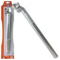 Ergotec Patentsattelstütze Alu Ø 25,4mm, 350mm, silber