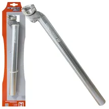 Ergotec Patentsattelstütze Alu Ø 25,4mm, 350mm, silber