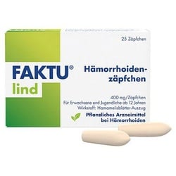 Faktu Lind Hämorrhoidenzäpfchen 25 ST