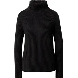 Drykorn Strickpullover mit Stehkragen Blau S