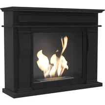 Kratki Biokamin October schwarz