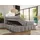 MKS Meble MKS Boxspringbett Hellgrau, Textil, 2-Sitzer, H4, Rechteckig, 180x200 cm, Oeko-Tex®, Schlafzimmer, Betten, Boxspringbetten